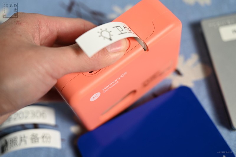 碰一碰就上手的海鸟标签机，居家收纳好伙计，轻松搞定分类整理