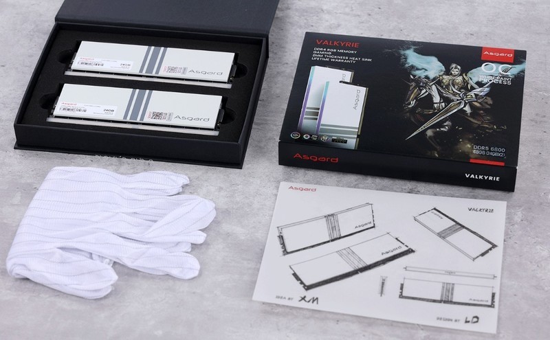 轻松8000MHz，容量也拉满！阿斯加特女武神D5-6800 24G*2内存实测