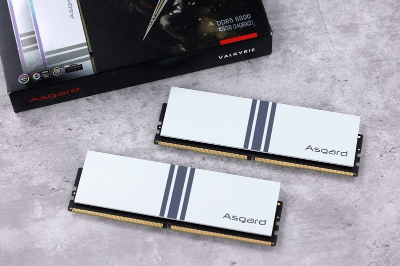 轻松8000MHz，容量也拉满！阿斯加特女武神D5-6800 24G*2内存实测