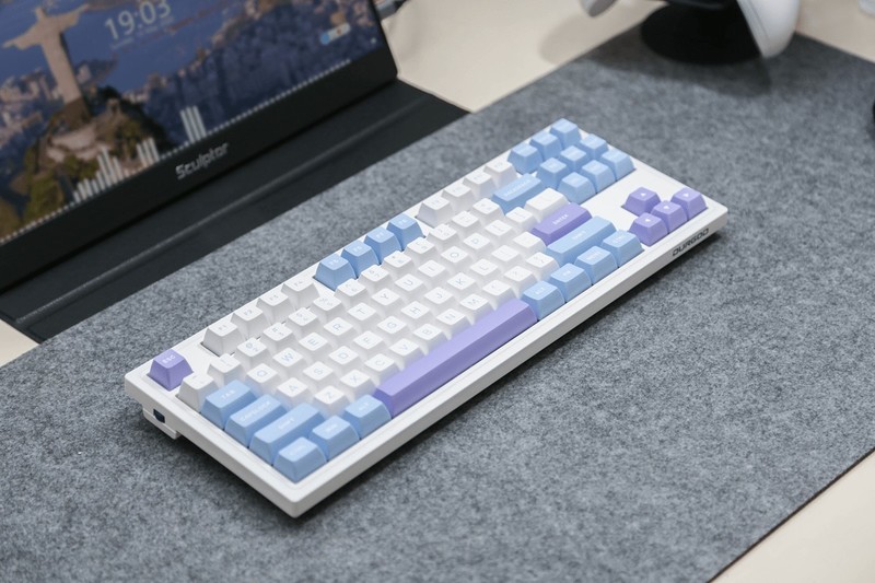 杜伽K100：键圈近十年，终于找到颜值手感都哇塞的机械键盘了！