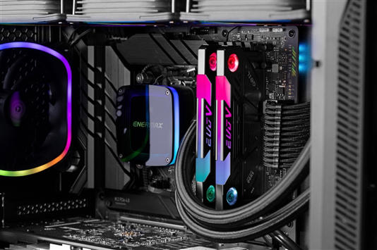 全球首创！金邦DDR5内存上丧心病狂双风扇：第四个跑8GHz