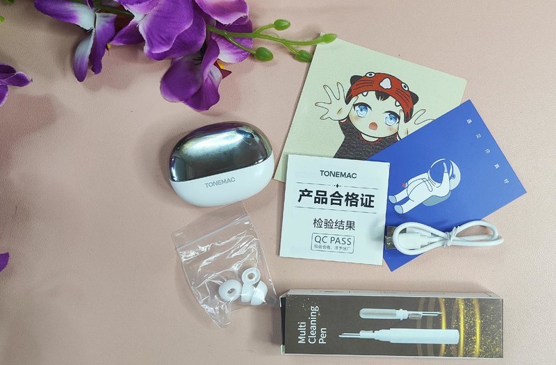 唐麦M5蓝牙耳机，主动降噪 超低延迟 出色音质