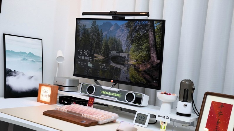 108颗类太阳灯珠+6档色温调节+无反光设计！书客SKR1屏幕挂灯评测