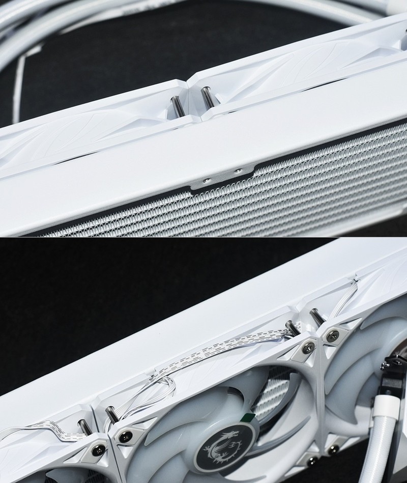 白色主机首选微星MAG CORELIQUID I360 WHITE寒冰一体水体验分享