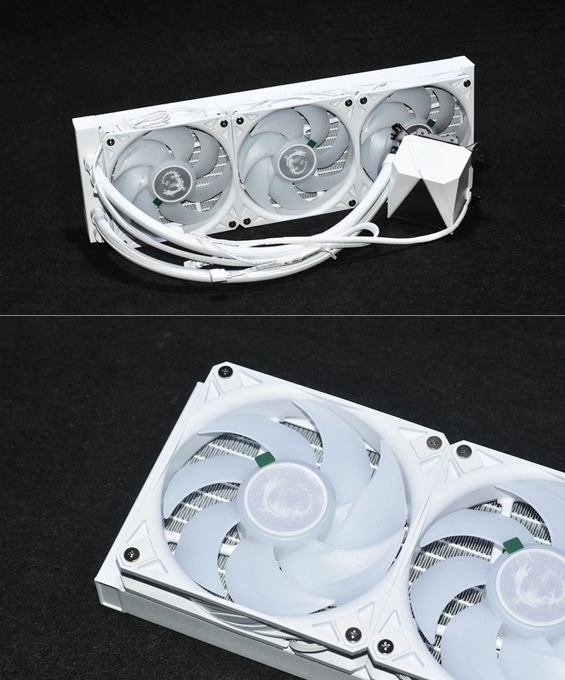 白色主机首选微星MAG CORELIQUID I360 WHITE寒冰一体水体验分享