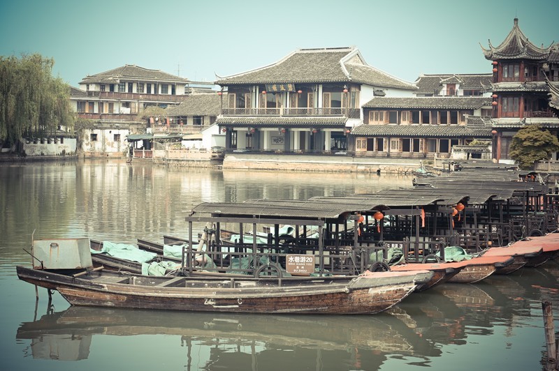 江苏  昆山   锦溪古镇一日游