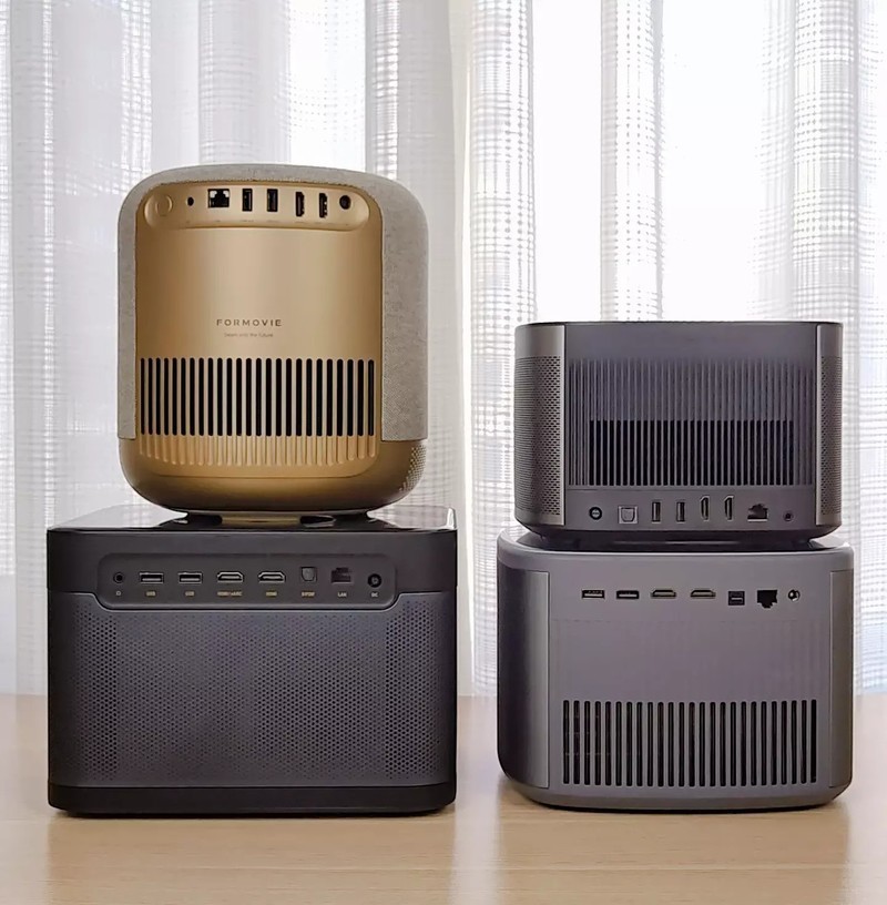 四款中高端国产家用投影仪详细对比（峰米、极米、当贝、坚果）