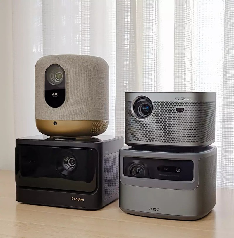 四款中高端国产家用投影仪详细对比（峰米、极米、当贝、坚果）