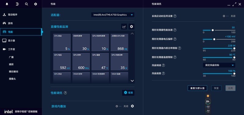 华硕Z890 AYW W主板搭配英特尔锐炫A750：开启畅享极致游戏体验！