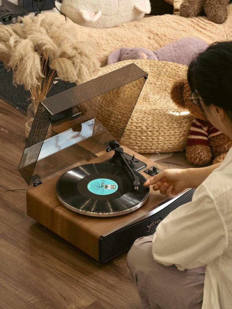 这才是黑胶的味道！Syitren赛塔林PARON黑胶唱片机，回味旧时光