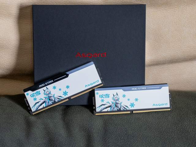 高颜值超频条，阿斯加特 6800 24GX2 吹雪联名DDR5内存测评，附8000C38超频教程