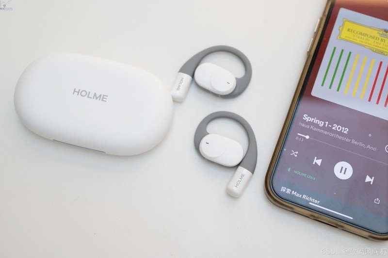 随时静享好声音的陪伴，虹觅Ultra耳挂式耳机，轻若无物的音乐伴侣