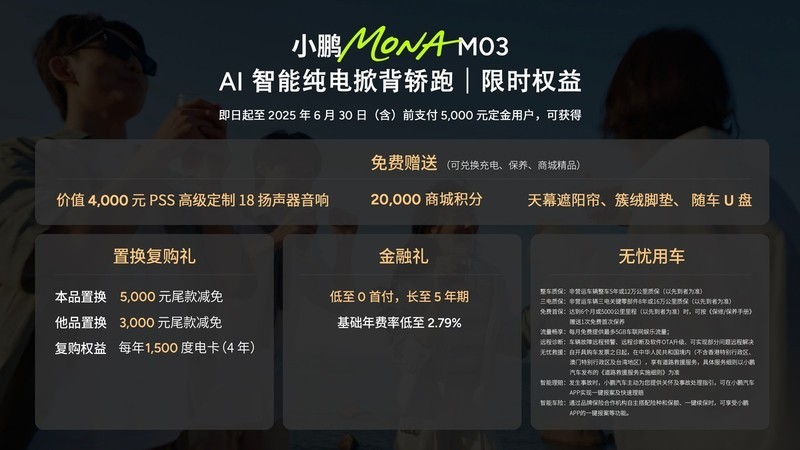 11.98万元起！同级最强，小鹏MONA M03加推4款新版型升级上市
