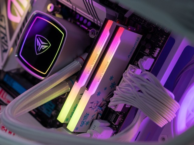 高颜值超频条，阿斯加特 6800 24GX2 吹雪联名DDR5内存测评，附8000C38超频教程