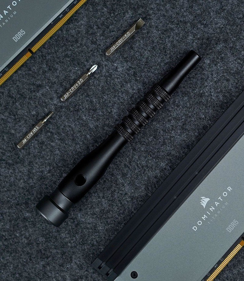 限量版美商海盗船统治者泰坦64G DDR5内存图鉴+使用体验+超频作业