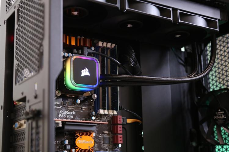 双11海盗船性价比全家桶：5000D Airflow机箱、RM850e金牌电源、H150i Elite AF水冷