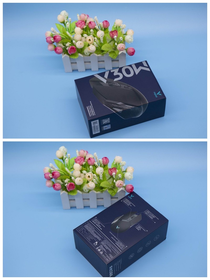 V+神技助力，入门FPS新宠：雷柏V30W双模RGB游戏鼠标