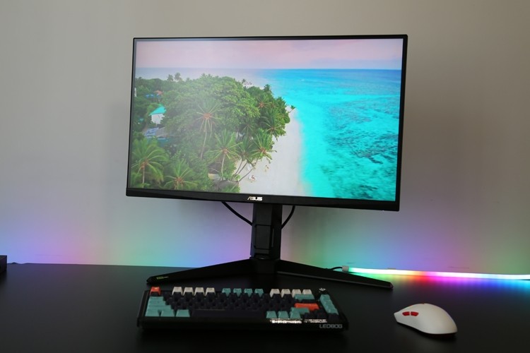 260hz 2K平替ROG PG279QM—华硕TUF VG27AQML1A战杀27寸电竞显示器开箱评测
