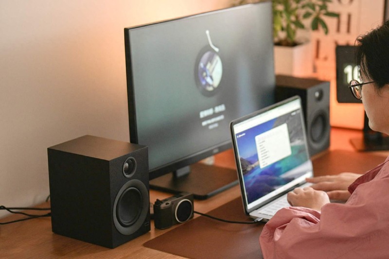 千元内最强音响！艾特铭客D400BT开箱体验，没底噪真的香！