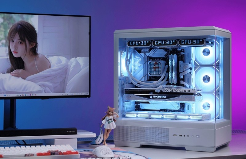 好看不止一面，14700K+4070Ti S+爱国者星璨大岚打造高颜值海景房