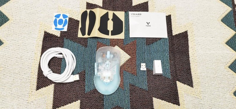 鼠标也玩内透？让你一眼看透的雷柏VT9Air双高速双模无线游戏鼠标