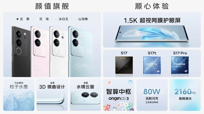 首销战报出炉，vivo S17系列锁定人气爆款位置