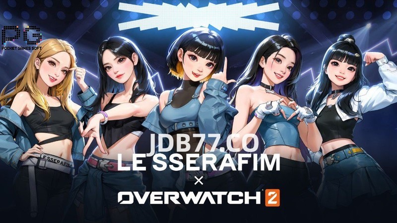 守望先锋2携手韩国女团「LE SSERAFIM」：PG游戏与音乐的完美融合