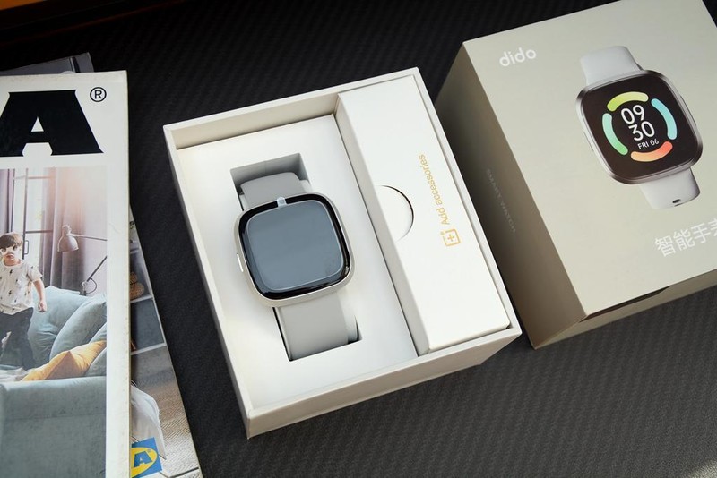 1.4寸方屏、45克，运动健康实时监测，Dido G28S智能手表体验
