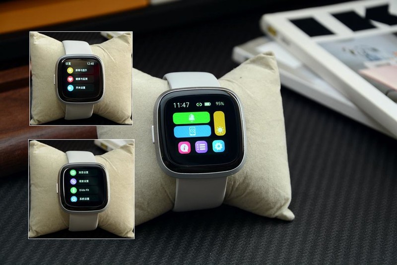 1.4寸方屏、45克，运动健康实时监测，Dido G28S智能手表体验