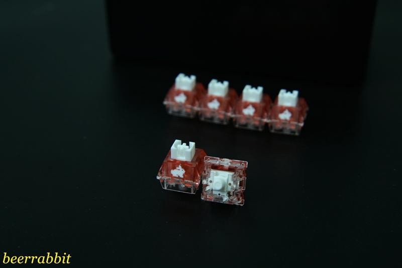 TTC兔轴RGB版：静音 轻快 颜值高