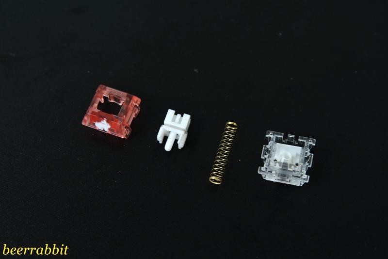 TTC兔轴RGB版：静音 轻快 颜值高