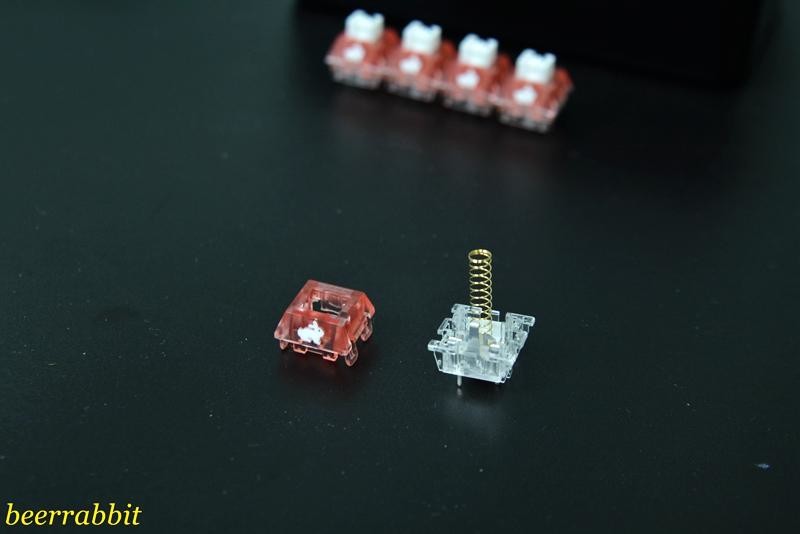 TTC兔轴RGB版：静音 轻快 颜值高