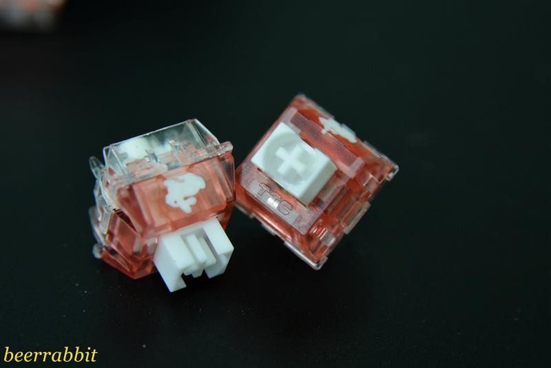 TTC兔轴RGB版：静音 轻快 颜值高