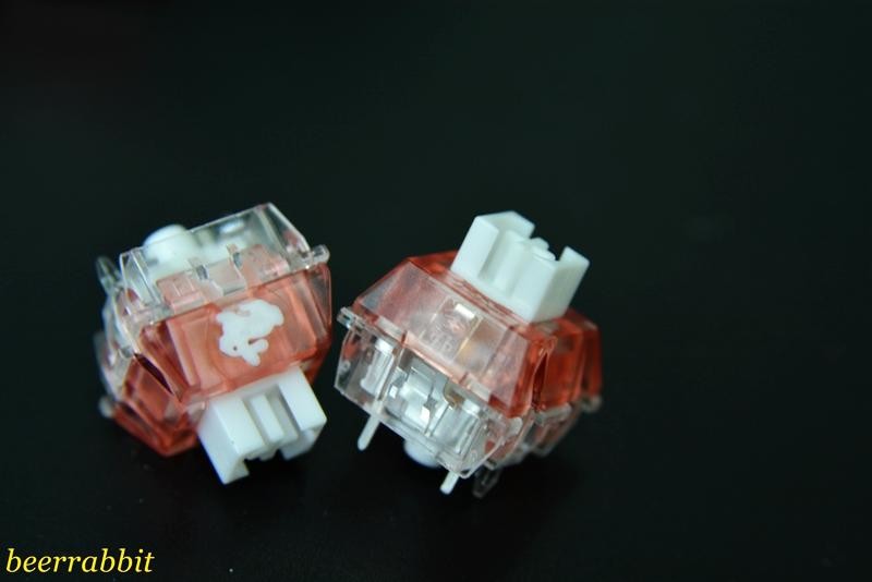 TTC兔轴RGB版：静音 轻快 颜值高