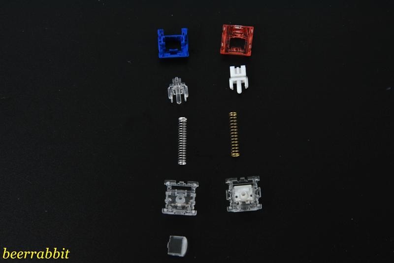 TTC兔轴RGB版：静音 轻快 颜值高