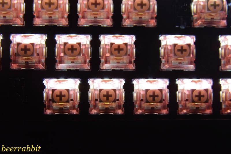 TTC兔轴RGB版：静音 轻快 颜值高