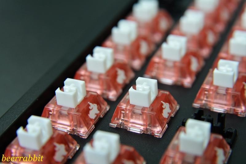 TTC兔轴RGB版：静音 轻快 颜值高