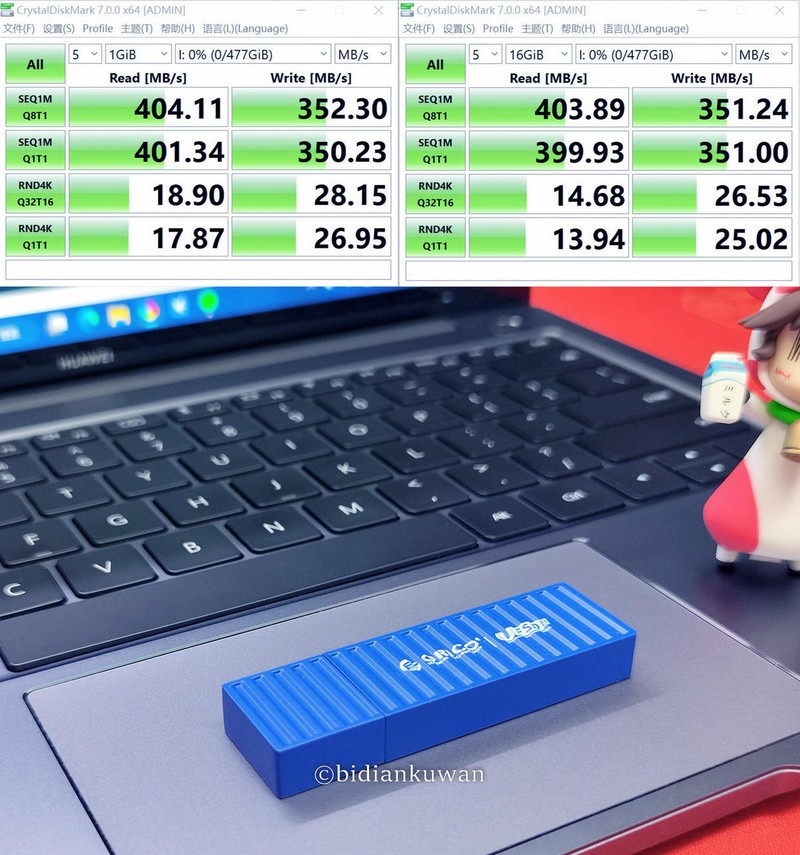 拜拜啦传统U盘！512G快闪U盘小巧两用大容量，学习资料使劲存