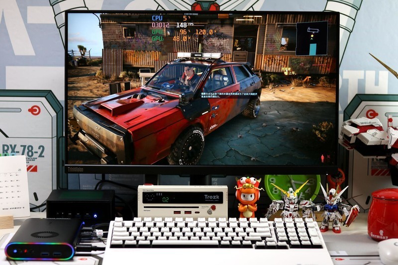 迷你主机能畅玩3A游戏？ONEXGPU壹号显卡评测，巴掌大小接口丰富