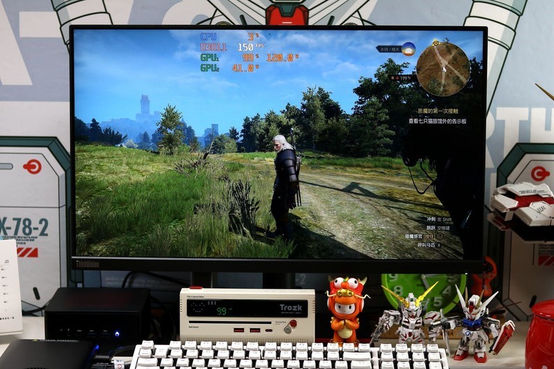 迷你主机能畅玩3A游戏？ONEXGPU壹号显卡评测，巴掌大小接口丰富