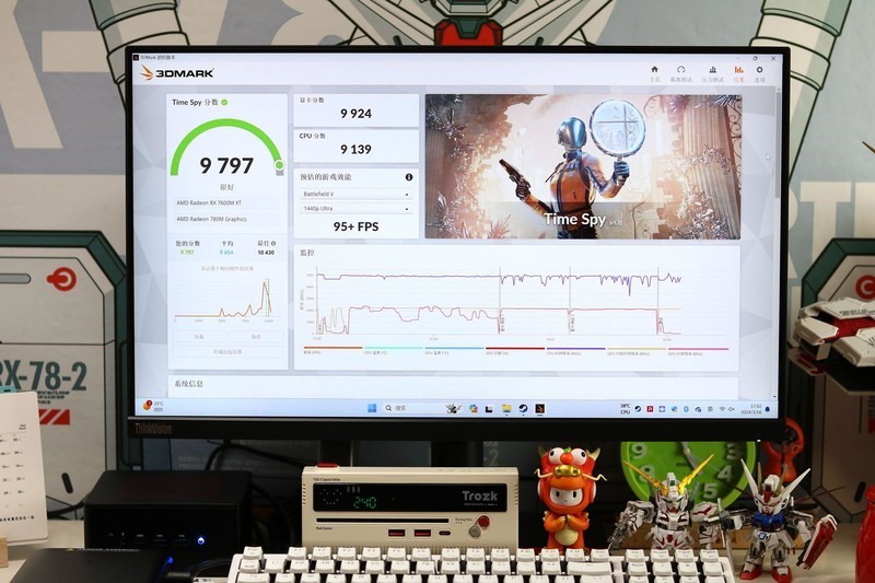 迷你主机能畅玩3A游戏？ONEXGPU壹号显卡评测，巴掌大小接口丰富