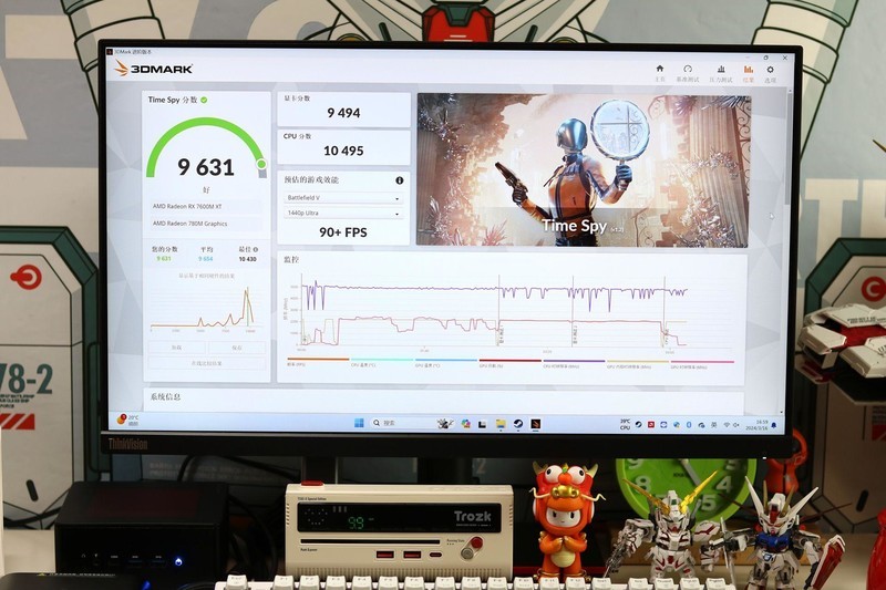 迷你主机能畅玩3A游戏？ONEXGPU壹号显卡评测，巴掌大小接口丰富