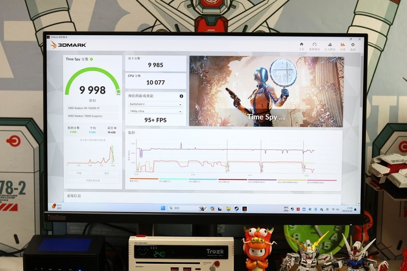 迷你主机能畅玩3A游戏？ONEXGPU壹号显卡评测，巴掌大小接口丰富