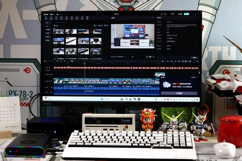 迷你主机能畅玩3A游戏？ONEXGPU壹号显卡评测，巴掌大小接口丰富