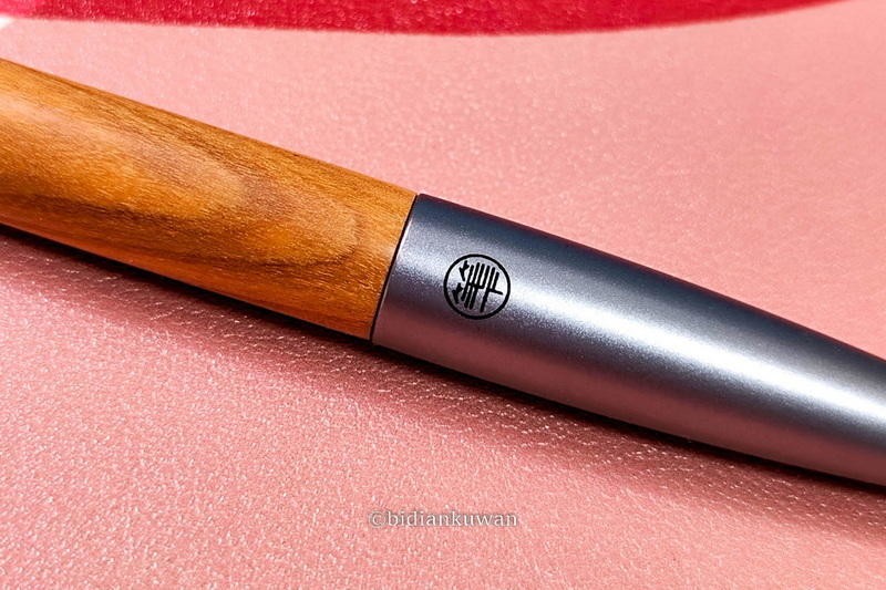 铝木+转筒，考试上上签：笔下轮回系列橄榄木签字笔