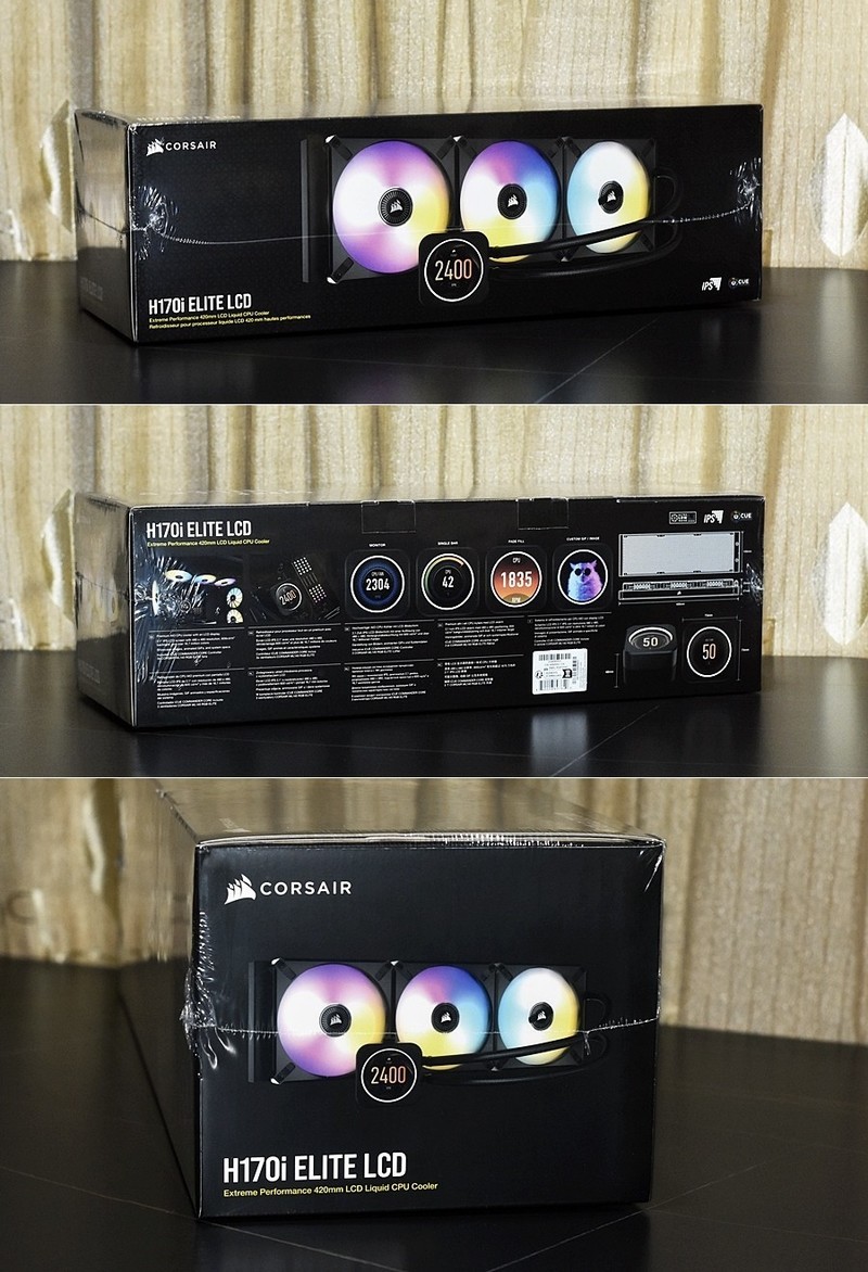 散热效能孤独求败 美商海盗船H170i Elite LCD 420一体式水冷散热器 体验分享