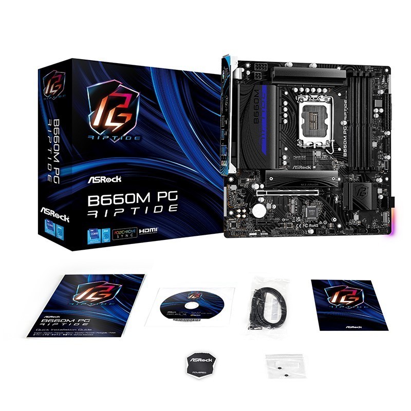 入门DIY玩家必选，华擎B660M PG Riptide开箱评测