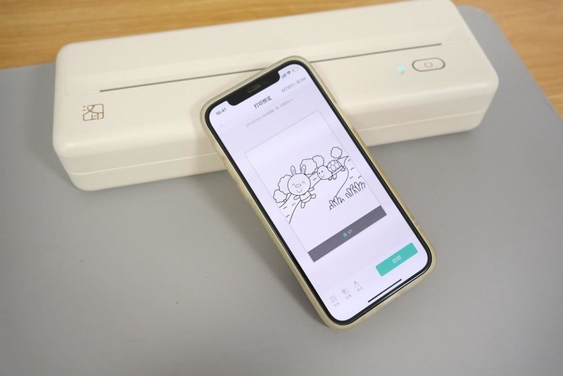 用了便携式打印机，我想吐槽2点