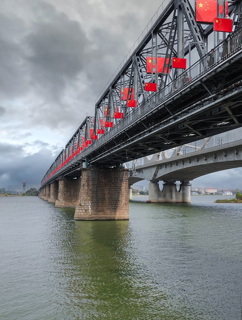 国庆跟团游#哈尔滨松花江铁路桥