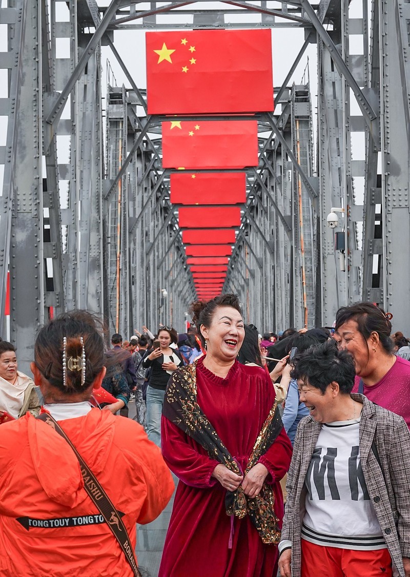 国庆跟团游#哈尔滨松花江铁路桥